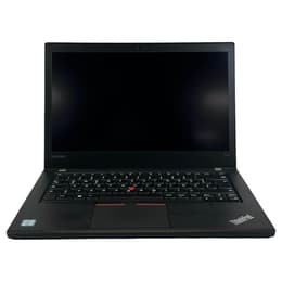 Lenovo ThinkPad T470 14" Core i5 2.6 GHz - SSD 240 GB - 8GB AZERTY - Ranska