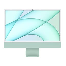 iMac 24" (Mid-2021) M1 3.2 GHz - SSD 256 GB - 8GB QWERTY - Englanti (UK)