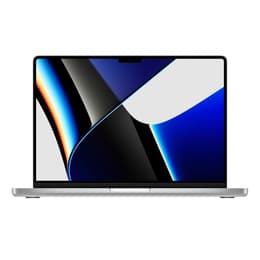 MacBook Pro 14.2" (2021) - Applen M1 Max ‑siru jossa on 10-ytiminen prosessori ja 24-ytiminen näytönohjain - 64GB RAM - SSD 4000GB - QWERTY - Ruotsi