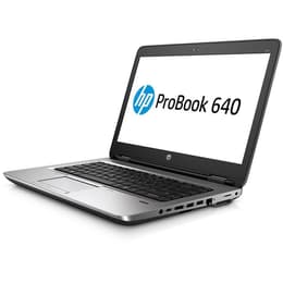 HP ProBook 640 G2 14" Core i3 2.3 GHz - SSD 128 GB - 8GB QWERTZ - Saksa