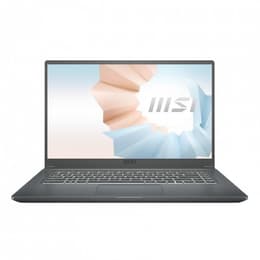 MSI Modern 15 B12M-001FR 15" Core i5 1.3 GHz - SSD 512 GB - 16GB - Intel Iris Xe Graphics AZERTY - Ranska