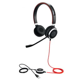 Jabra 40 MS Kuulokkeet melunvaimennus johdollinen mikrofonilla - Musta