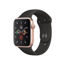 Apple Watch Series 9 (2023) GPS + Cellular 41 mm - Alumiini Pinkki - Sport band Musta