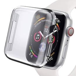 Kuori Apple Watch Series 4 - 40 mm - Muovi - Läpinäkyvä