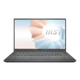 MSI Modern 15 A11M-226FR-GG71165U8GXXDX10MH 15" Core i7 2.8 GHz - SSD 512 GB - 8GB AZERTY - Ranska