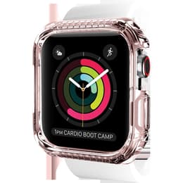 Kuori Apple Watch Series 4 - 44 mm - Silikoni - Vaaleanpunainen