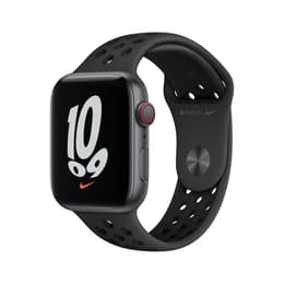 Apple Watch Series SE 1 (2020) GPS + Cellular 44 mm - Alumiini Tähtiharmaa - Nike Sport band Musta