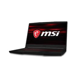 MSI GF63 15" Core i7 2.2 GHz - SSD 512 GB - 16GB - NVIDIA GeForce GTX 1650 AZERTY - Ranska