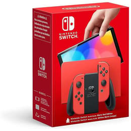 Switch OLED Limited Edition Super Mario Red + No