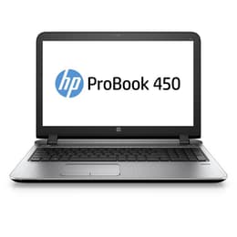 HP ProBook 450 G3 15" Pentium 2.1 GHz - SSD 128 GB - 8GB AZERTY - Ranska