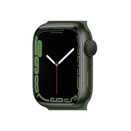 Apple Watch Series 7 (2021) - (ranneke ei sisälly) - GPS 41 mm - Vihreä Alumiini