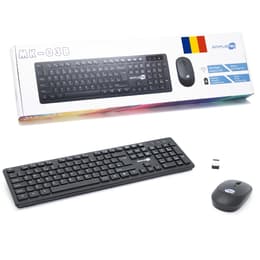 Simpletek Näppäimistö QWERTZ Langaton M&K RUMENO Kit Mouse and Keyboard