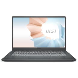 MSI Modern 15 A1MU-1021FR 15" Core i3 3 GHz - SSD 512 GB - 16GB - Intel UHD Graphics AZERTY - Ranska