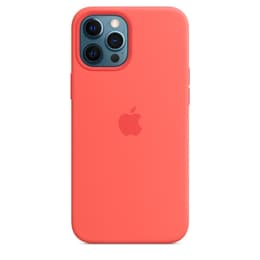 Apple Silikonikuori iPhone 12 Pro Max - Magsafe - Silikoni Pinkki