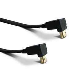 Metronic High Speed Flat Angle HDMI Male to Male 1.5m 370266 Kaapeli