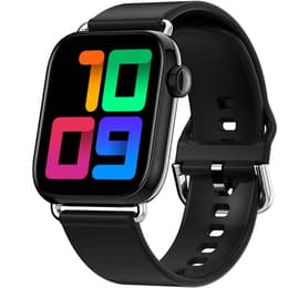 Kellot Smart Watch Cardio GPS Bluetooth Smart QY03, VS P16 and IP68 Sports, 240x280 Colour Screen - Musta