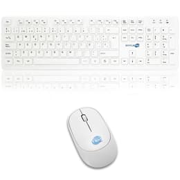 Simpletek Näppäimistö QWERTY Espanja Langaton M&K SPAGNOLA Kit Mouse and Keyboard