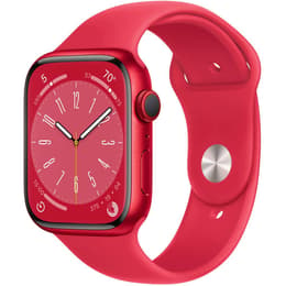 Apple Watch Series 9 (2023) GPS + Cellular 41 mm - Alumiini Punainen - Sport band Punainen