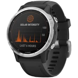 Kellot Garmin Cardio GPS Fenix 6S Solar - Hopea/Musta