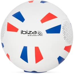 Ibiza Footballsound Speaker Bluetooth - Valkoinen